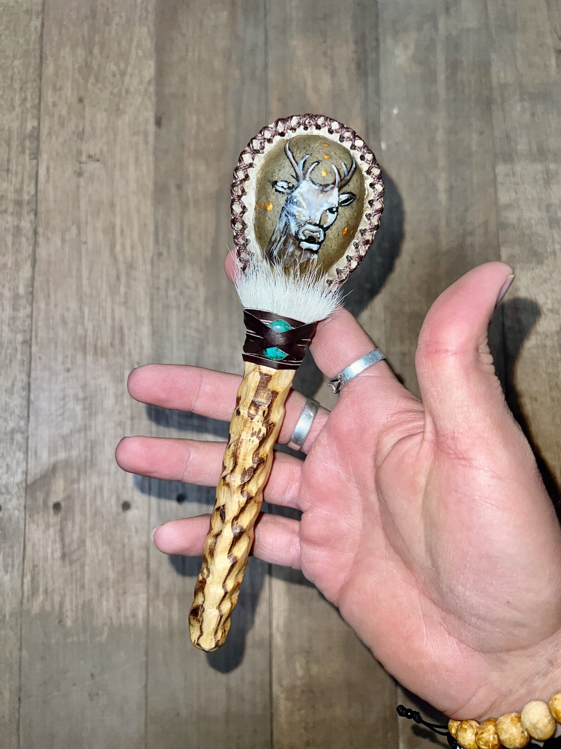 Palo Santo Andean Rattle - Image 8