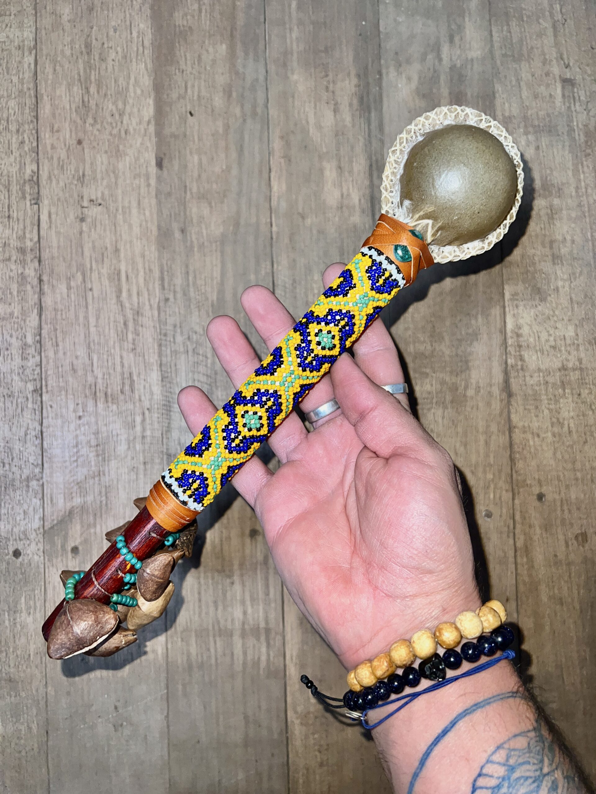 Rattle with Kenari Large