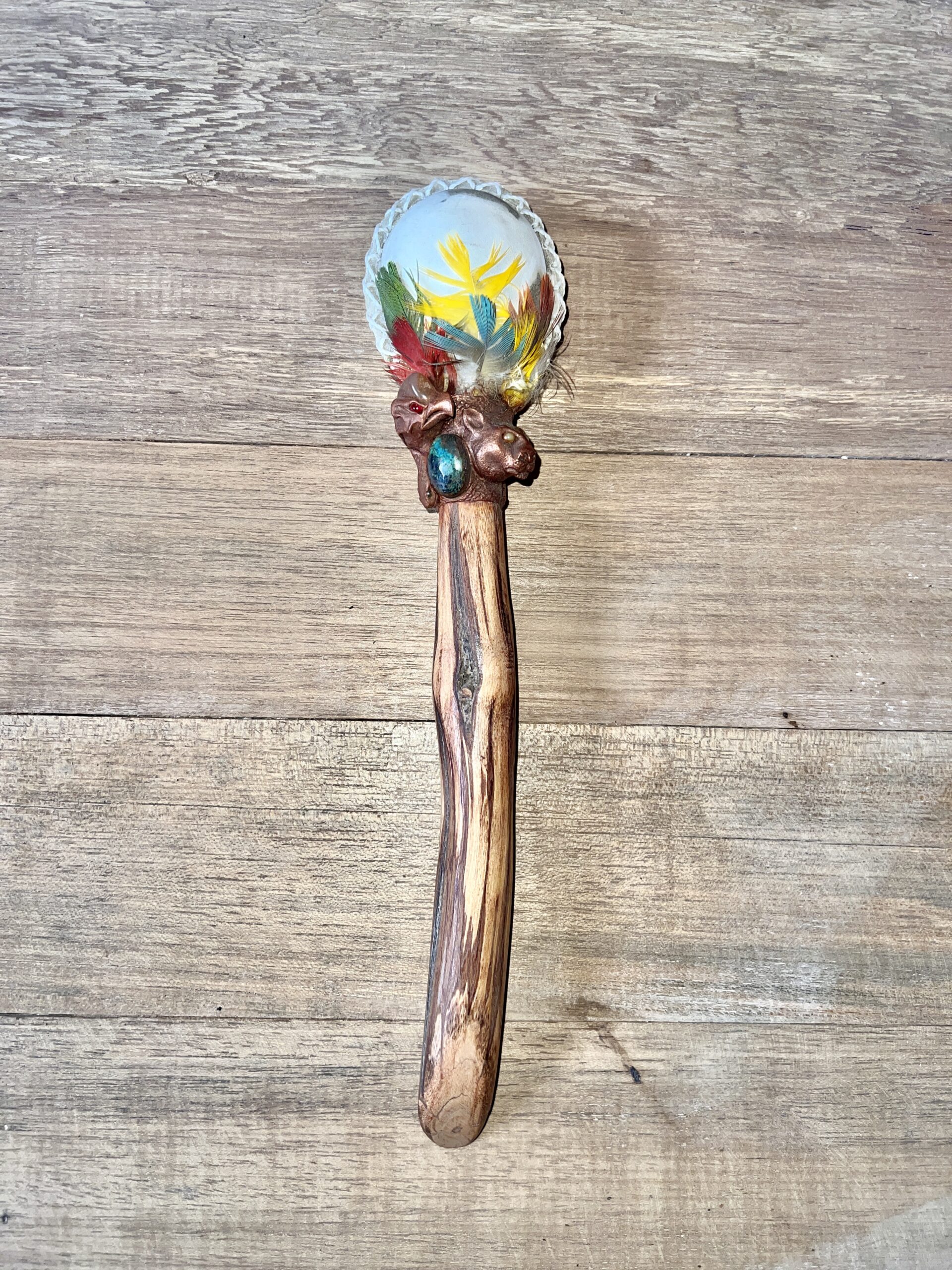 Palo Santo Andean Rattle - Image 4
