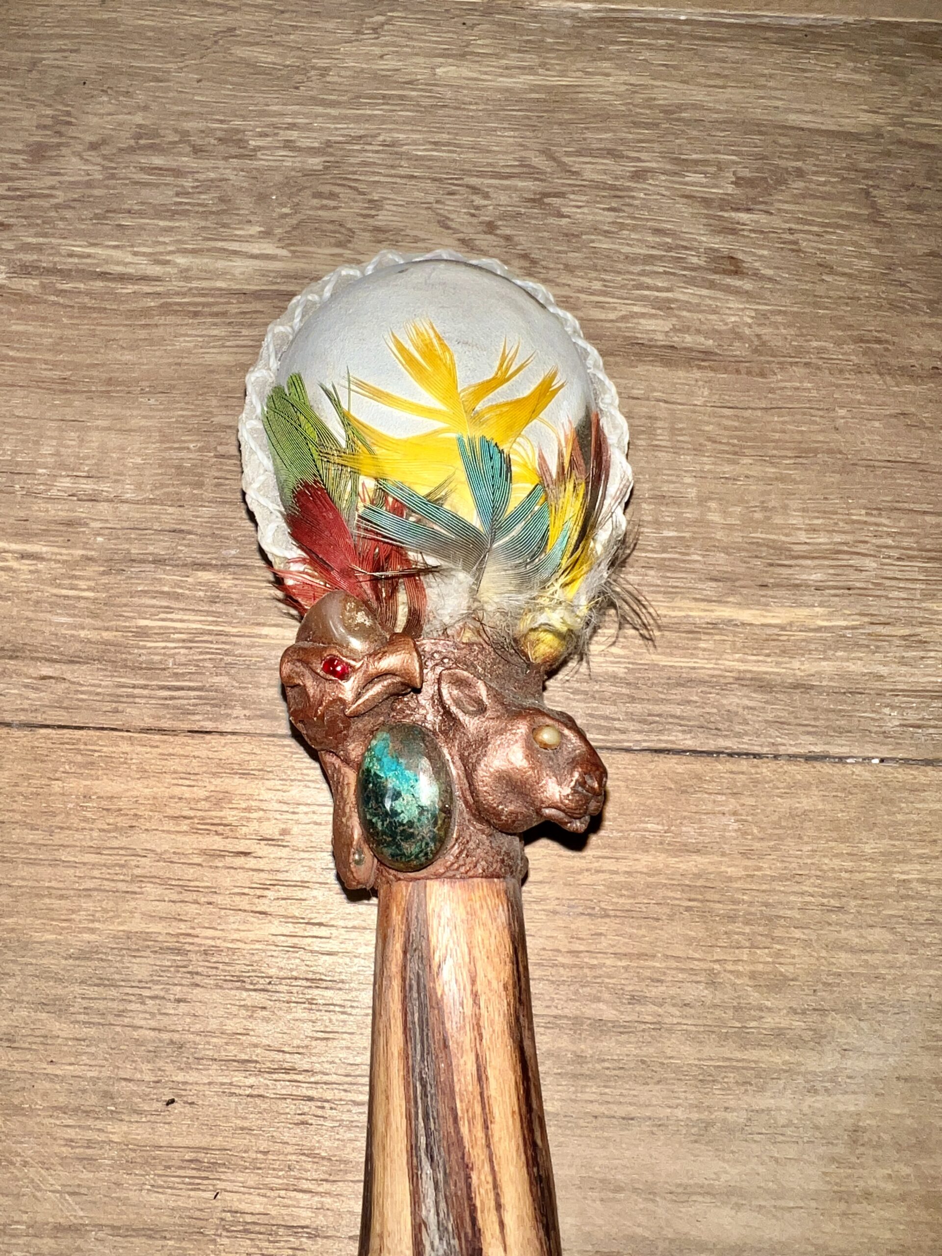 Palo Santo Andean Rattle